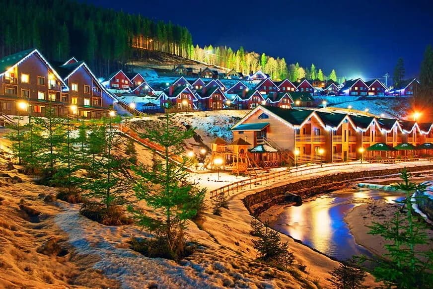 New Year in the Carpathians: a holiday in a fairy-tale atmosphere