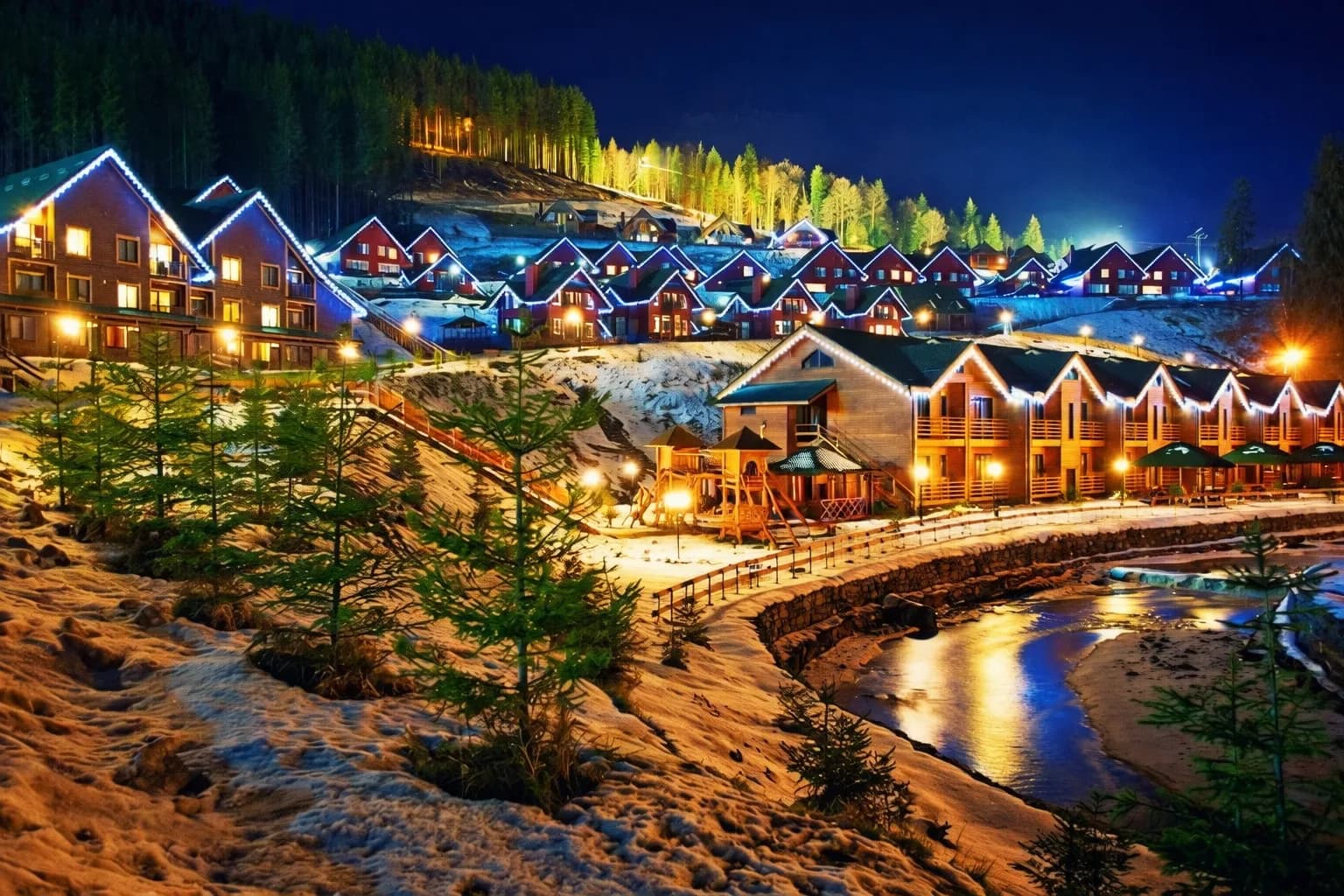 New Year in the Carpathians: a holiday in a fairy-tale atmosphere